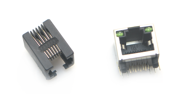 RJ11連接器與RJ45連接器的標準型號介紹！