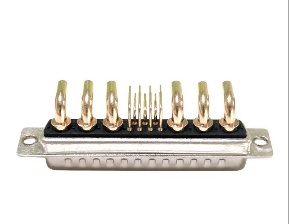 大電流 13W6 公頭 彎插板 黑膠連接器 大電流 13W6 公頭 彎插板 黑膠連接器