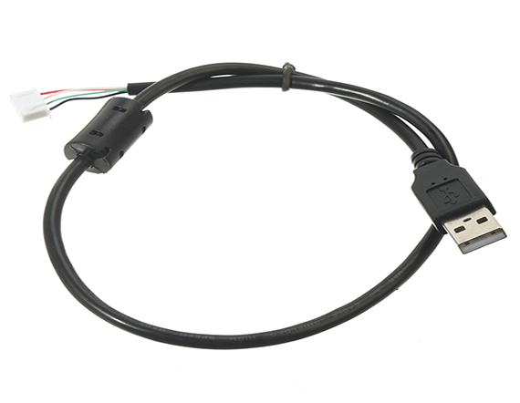 PH2.0轉(zhuǎn)P數(shù)據(jù)線觸摸USB四芯屏蔽線2725端子線