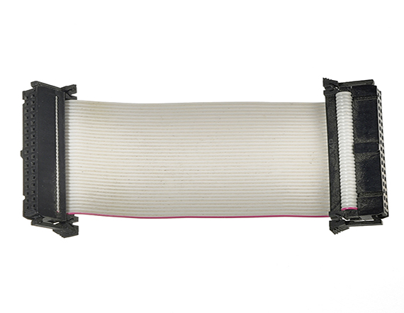 FC2.54帶蝴蝶扣灰排線